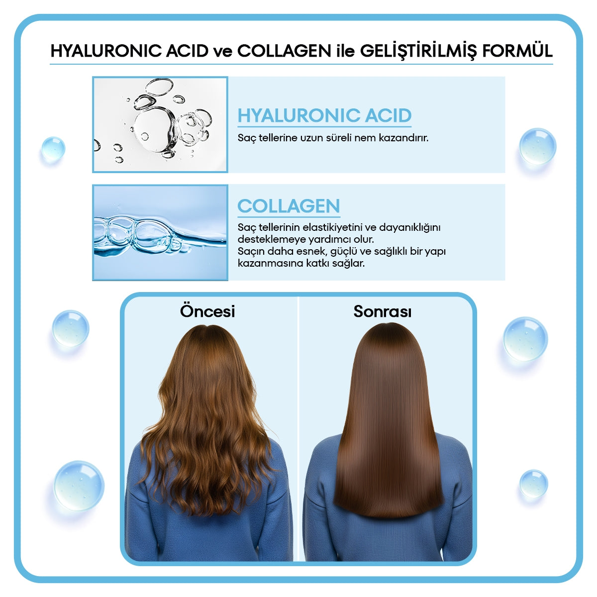 Sıvı Saç Kremi Metamorfose Nemlendirici Çift Fazlı 200 ml