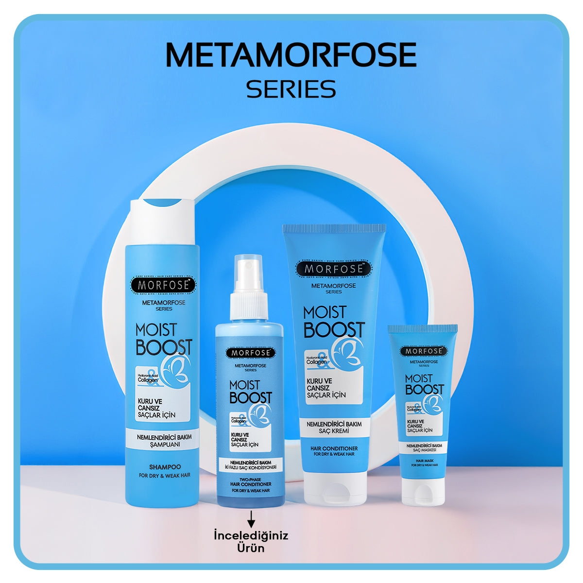 Sıvı Saç Kremi Metamorfose Nemlendirici Çift Fazlı 200 ml