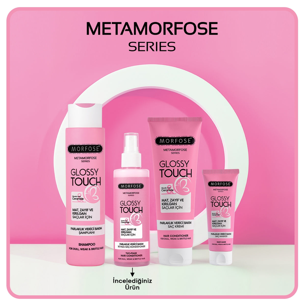 Sıvı Saç Kremi Metamorfose Parlaklık Verici Çift Fazlı 200 ml