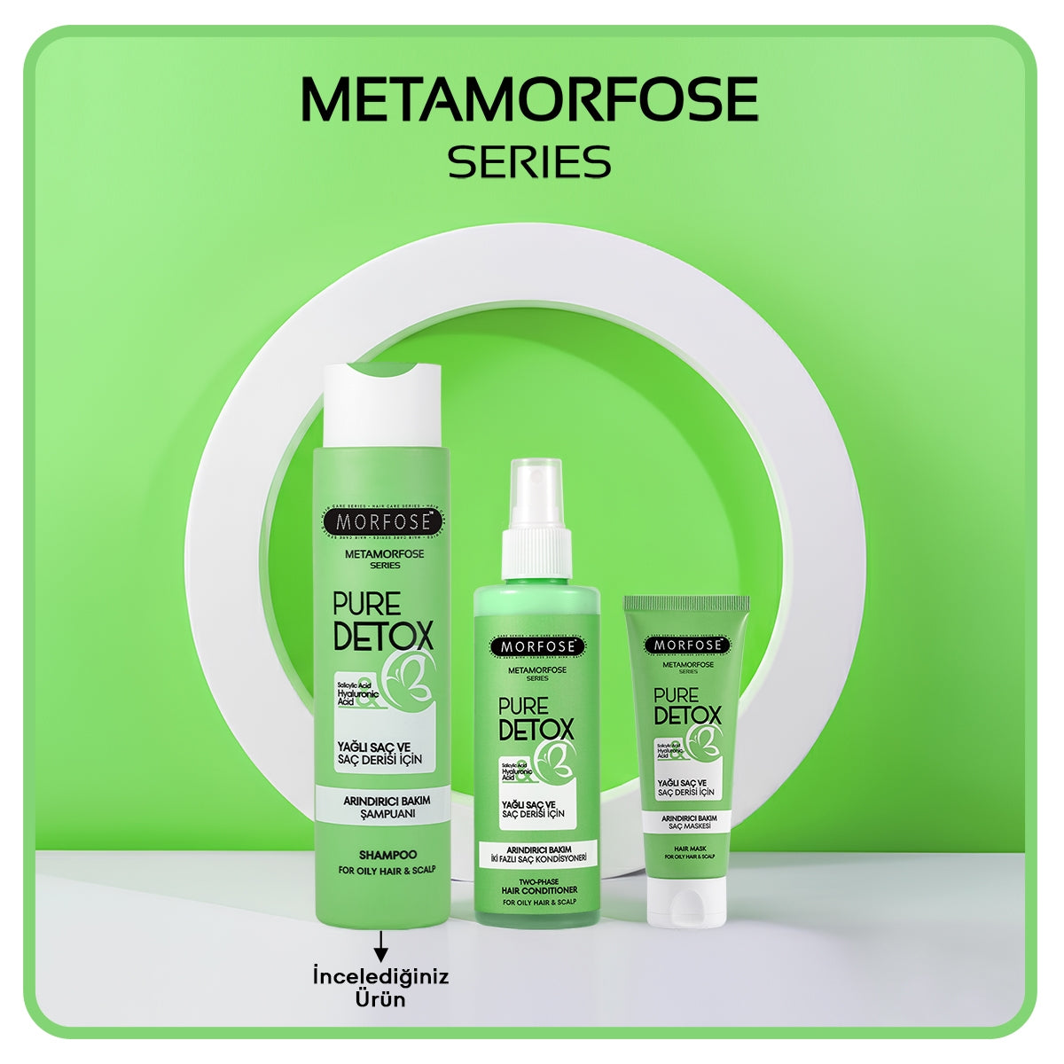 Şampuan Metamorfose Arındırıcı Bakım 400 ml