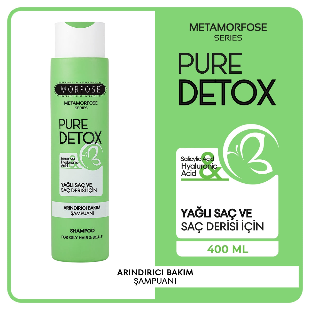 Şampuan Metamorfose Arındırıcı Bakım 400 ml