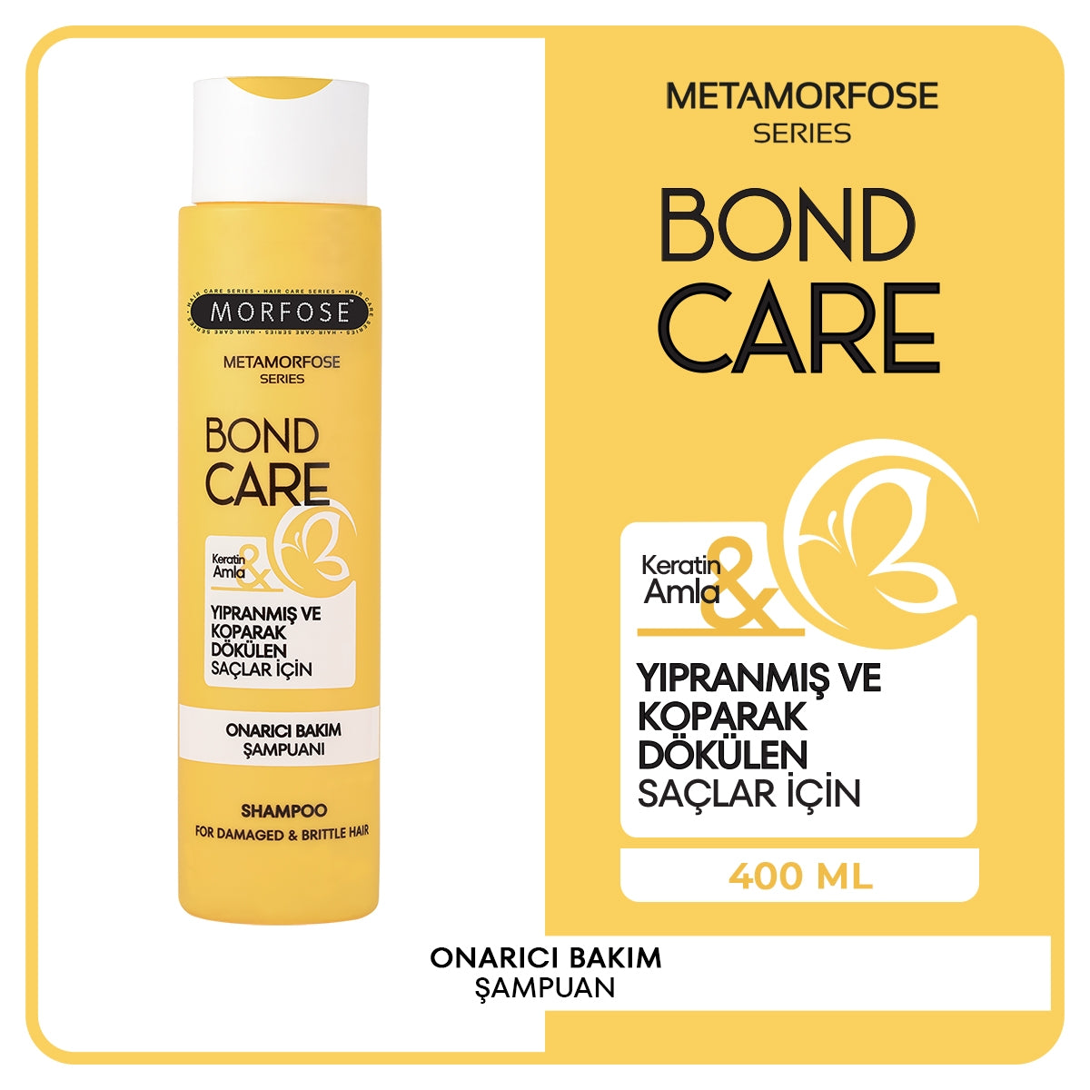 Şampuan Metamorfose Onarıcı Bakım 400 ml