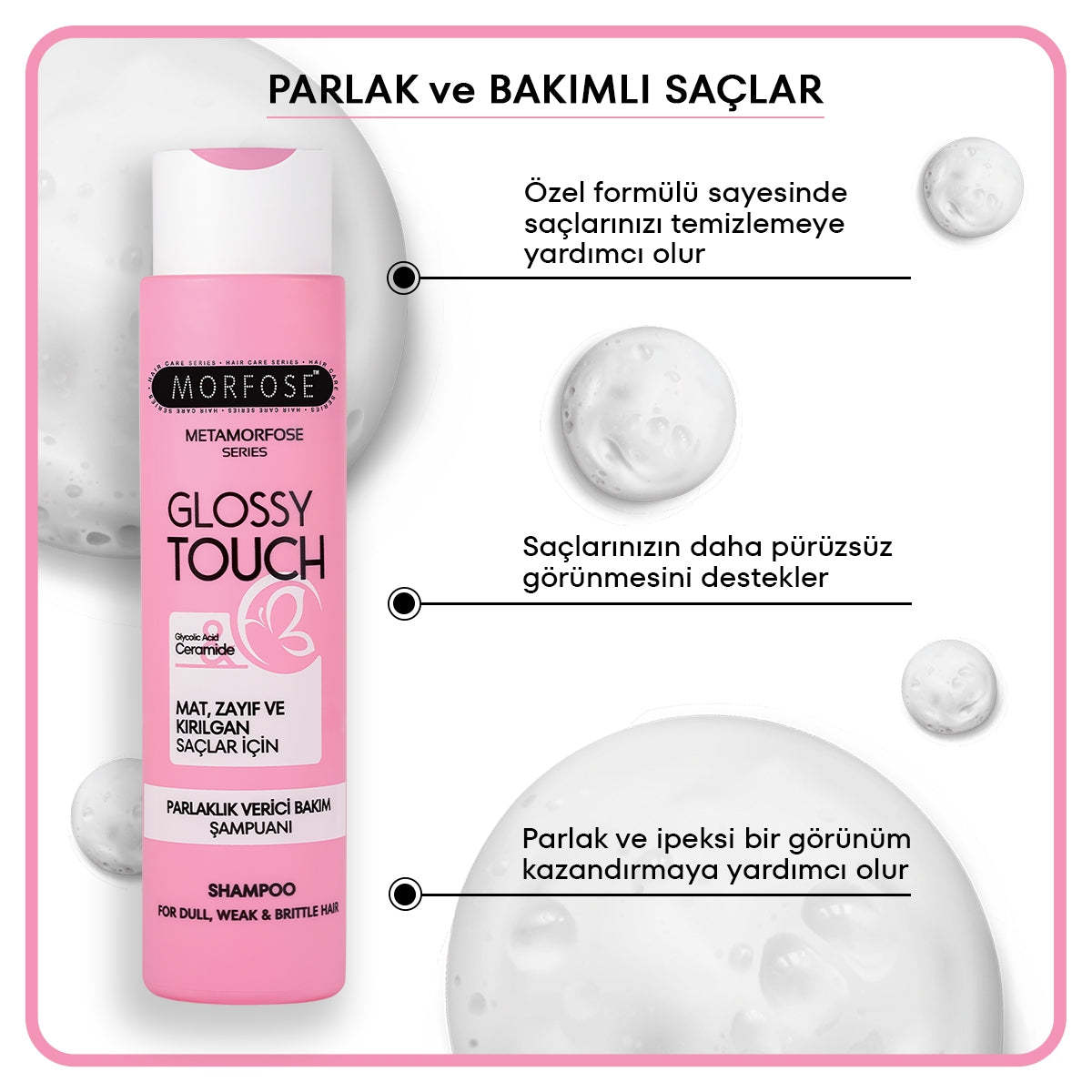 Şampuan Metamorfose Parlaklık Verici Bakım 400 ml