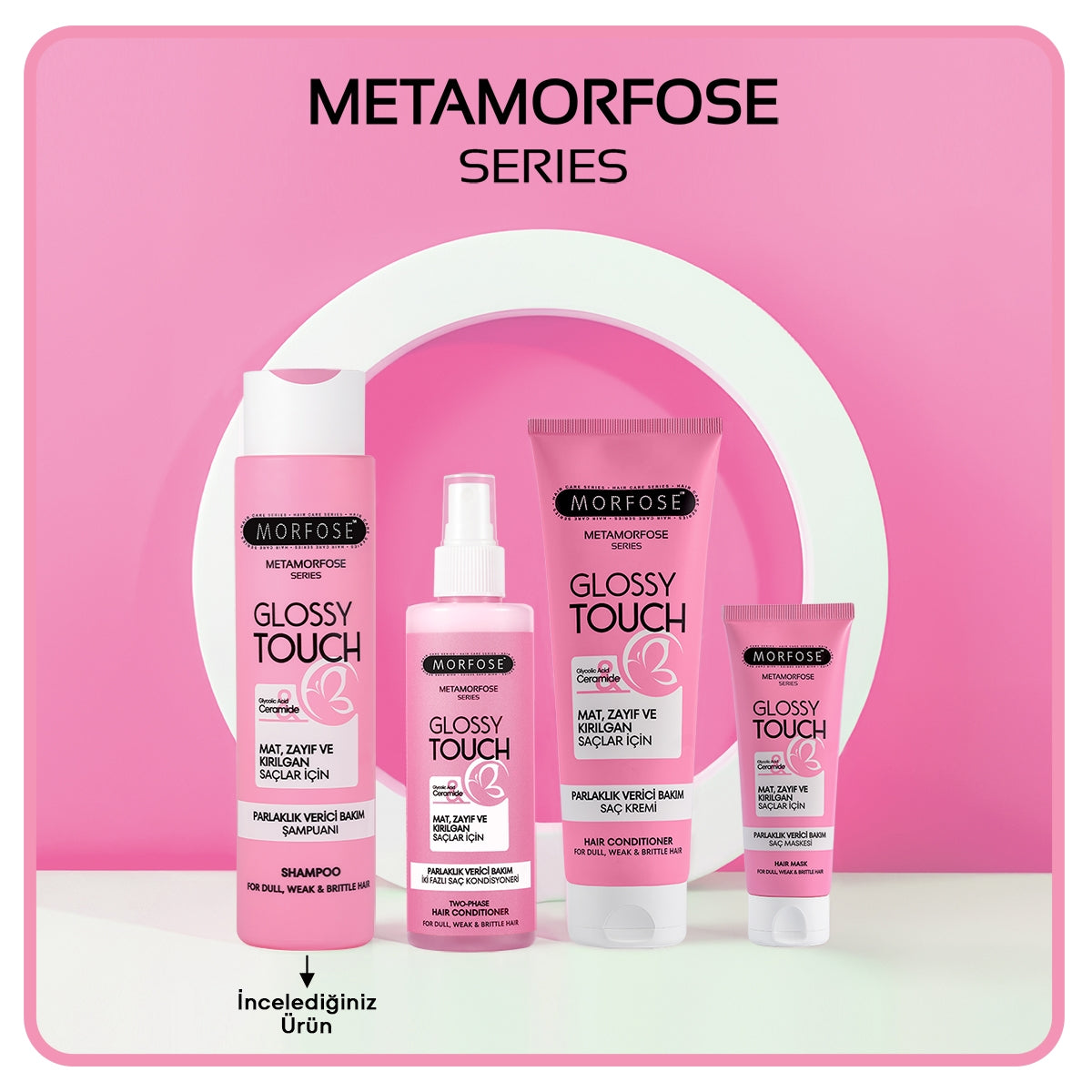 Şampuan Metamorfose Parlaklık Verici Bakım 400 ml