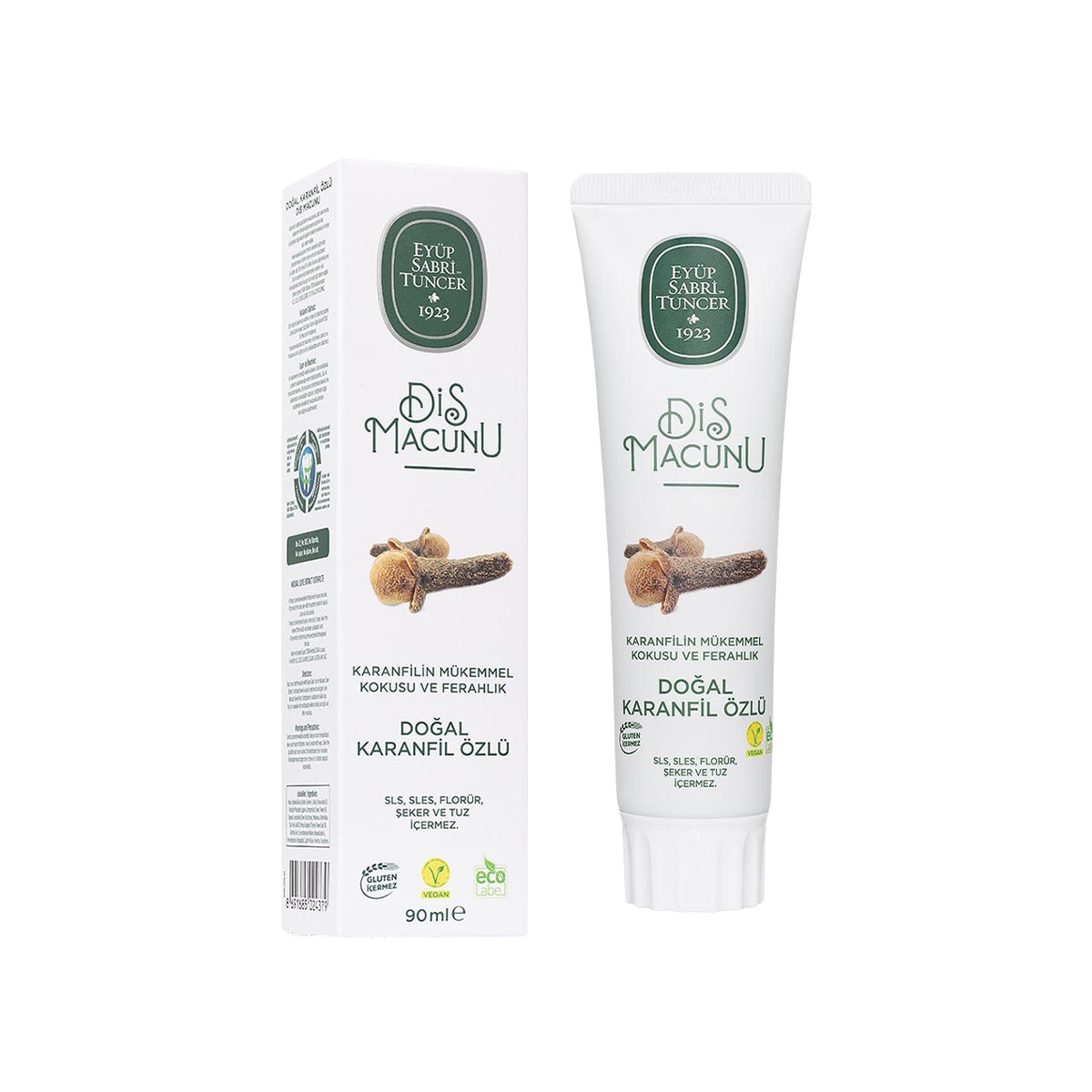 Doğal Karanfil Özlü Diş Macunu 90 Ml