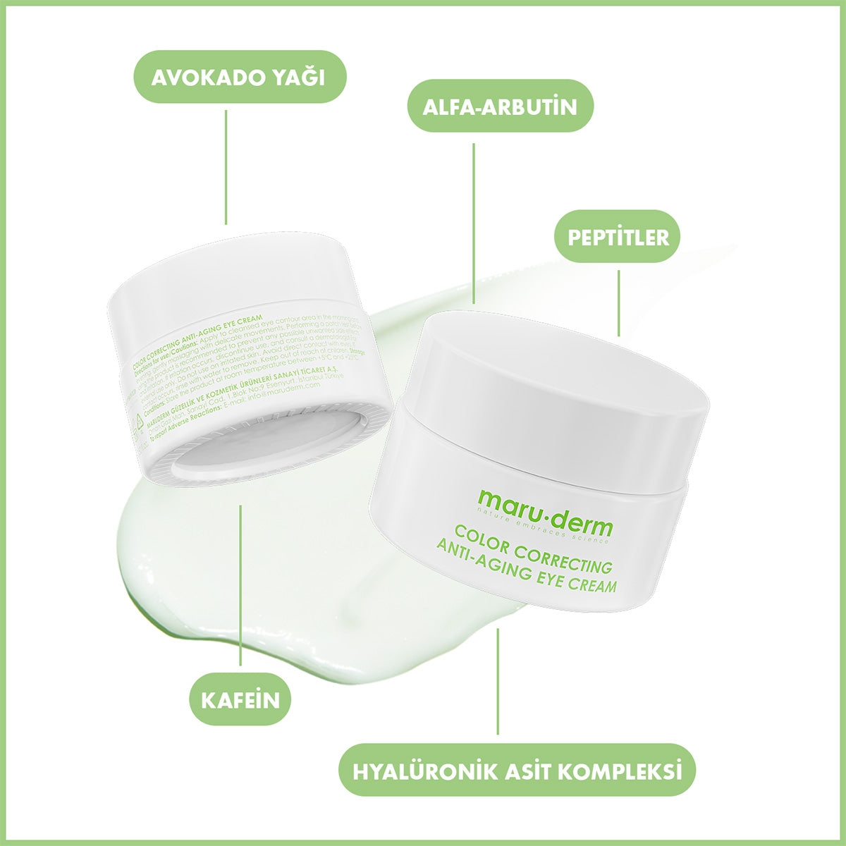 Göz Kremi Avokado Kırışıklık Karşıtı 15 ml