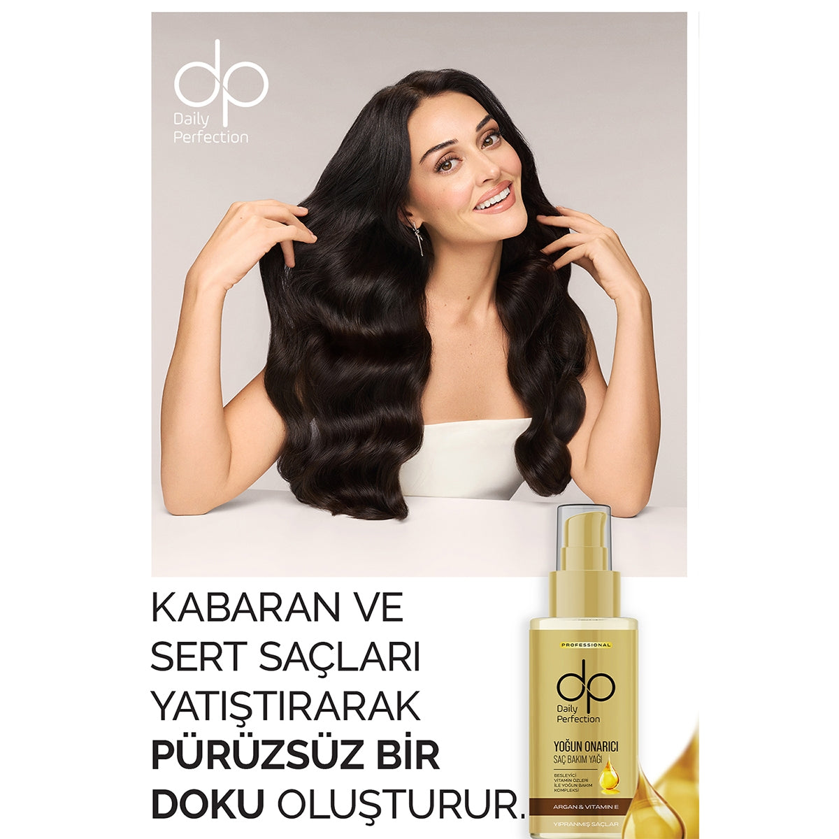 DP SAÇ BAKIM YAĞI ARGAN YAĞ  VİT 100ML