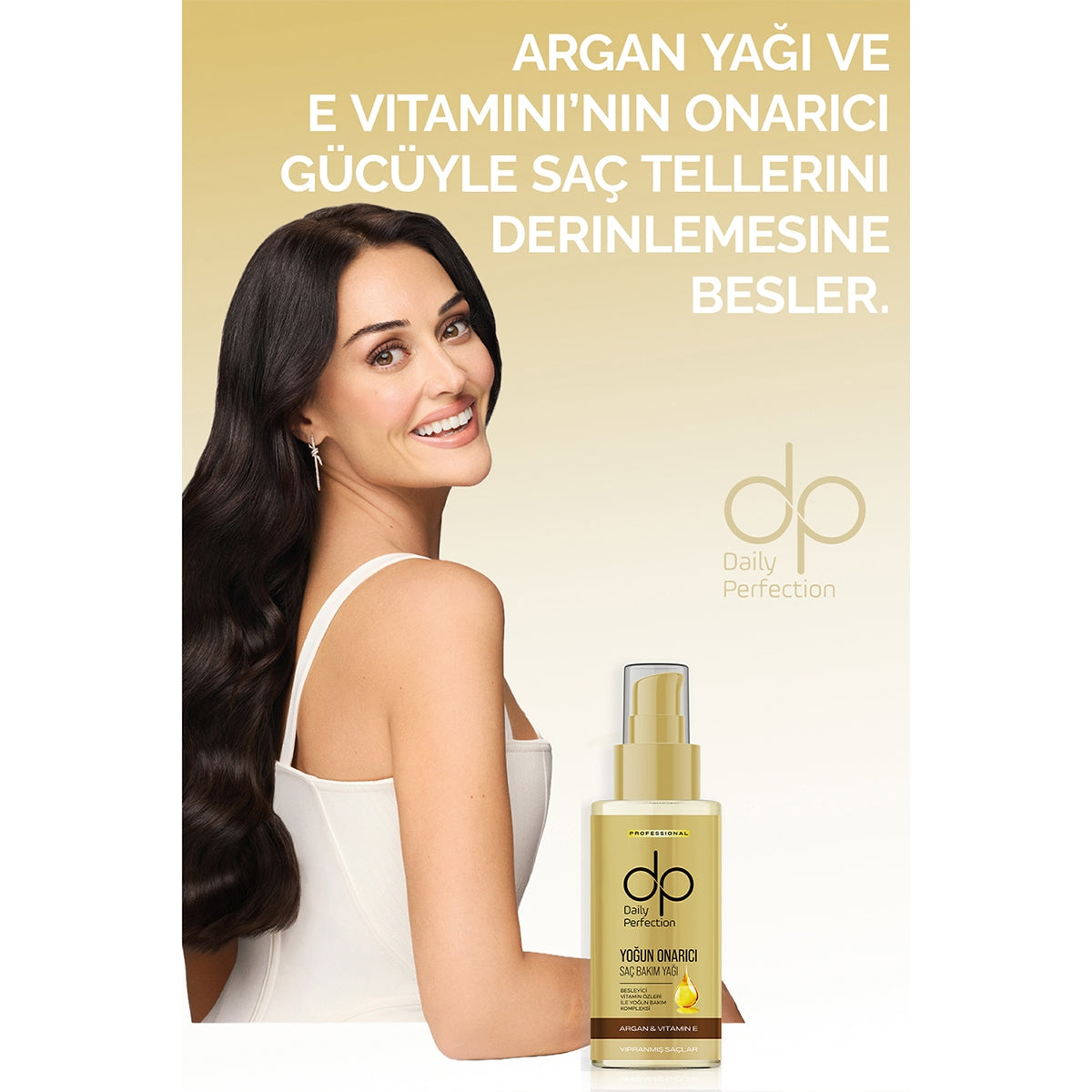 DP SAÇ BAKIM YAĞI ARGAN YAĞ  VİT 100ML