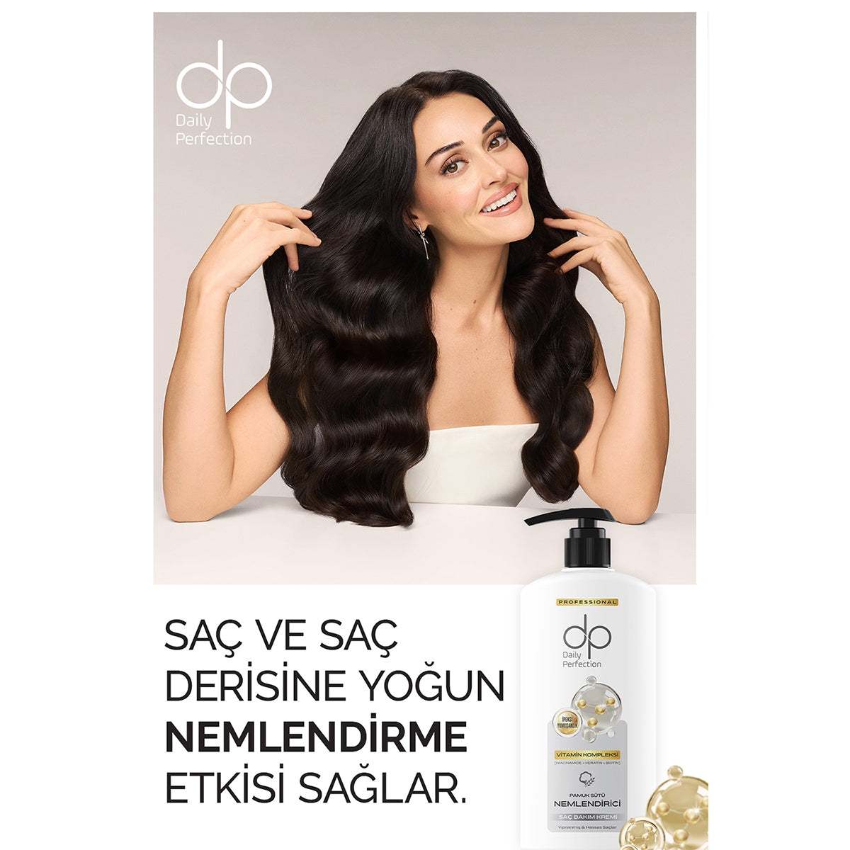 DP SAÇ KREMİ PAMUK SÜT hindist cvz 400ml