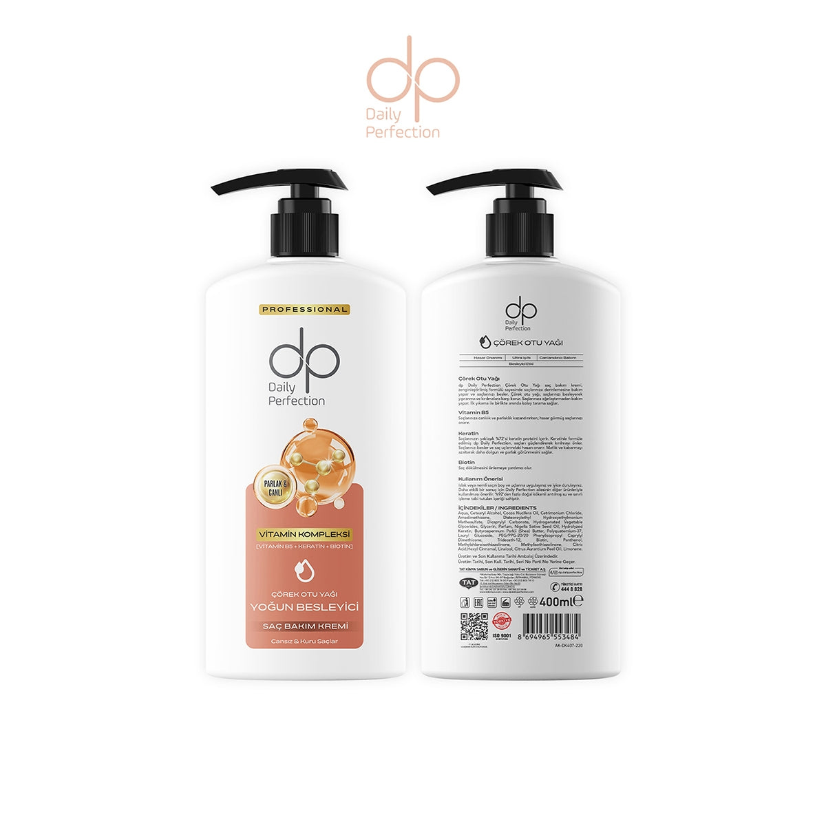 Saç Kremi Çörek Otu Yağı 400 ml