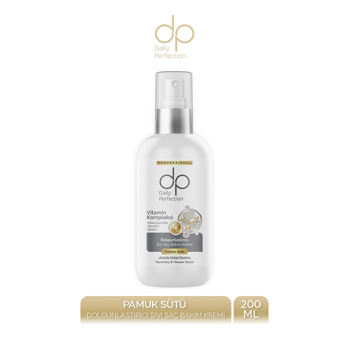 Sıvı Saç Kremi Pamuk Sütü 200 ml