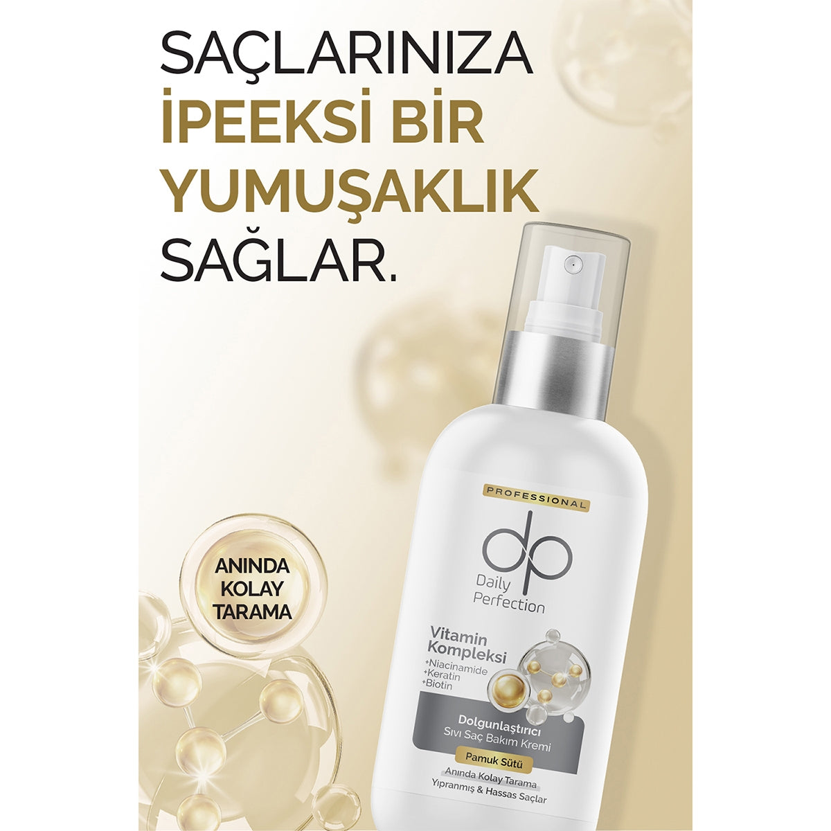 Sıvı Saç Kremi Pamuk Sütü 200 ml