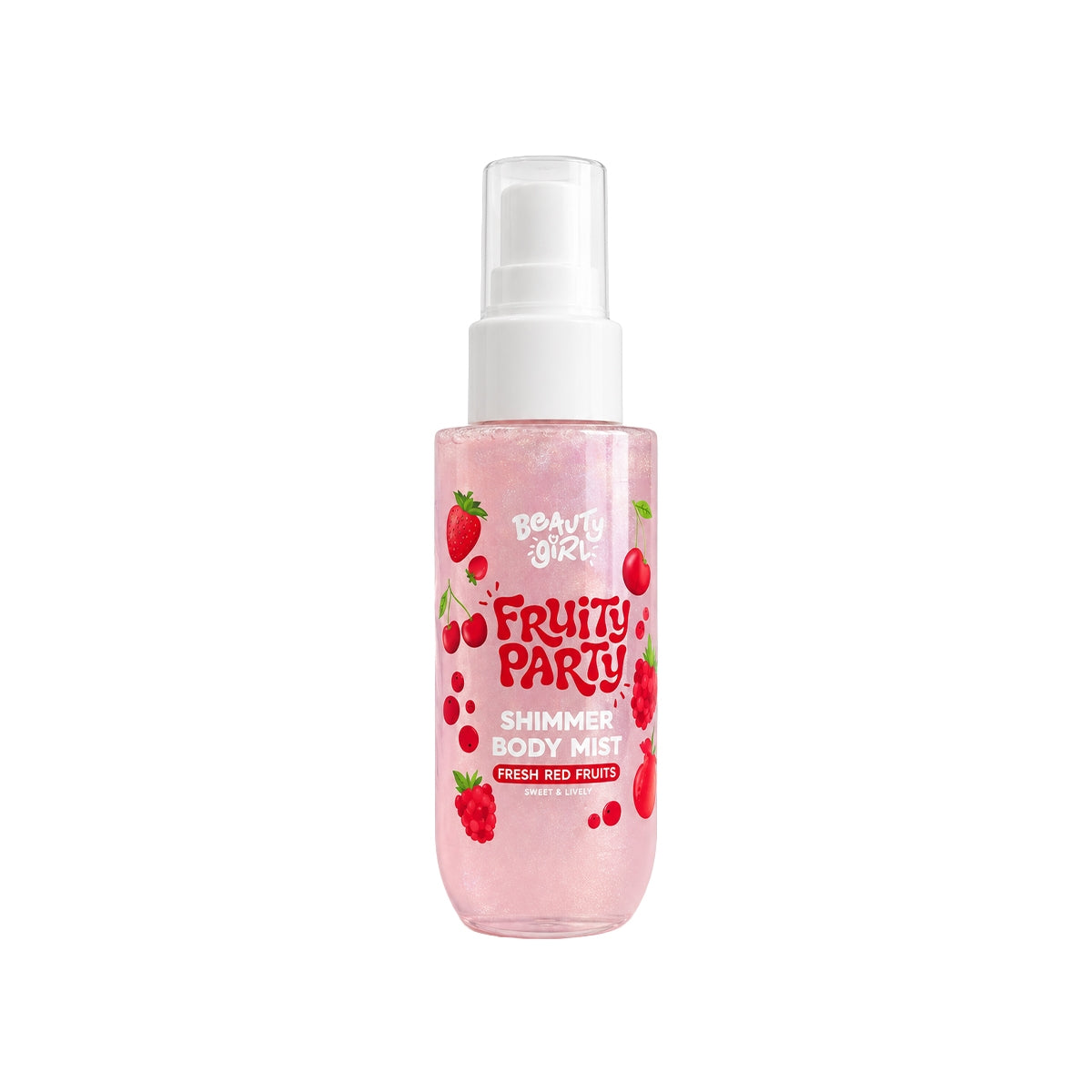 Fruit Party Shimmer Body Mist Fresh Red Fruits