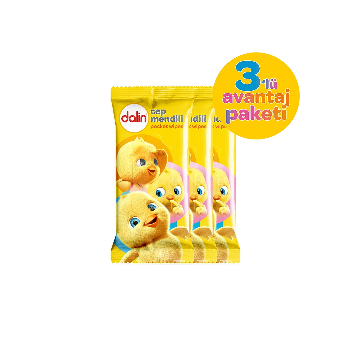 Klasik Bebek Islak Havlu 3x56