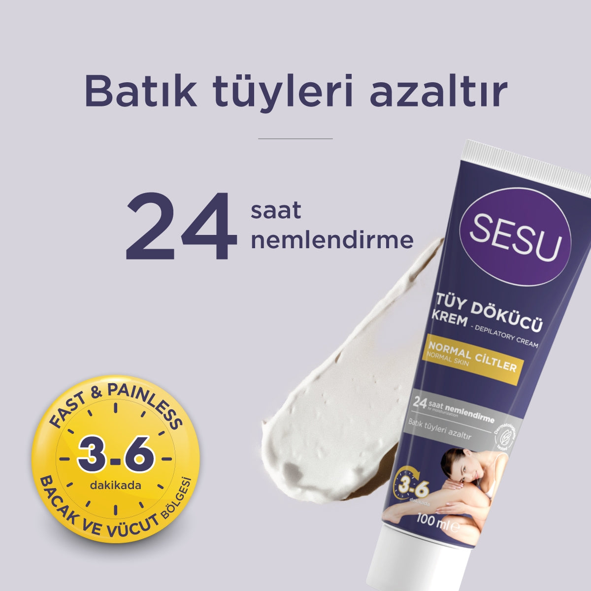 Tüy Dökücü Krem Normal Cilt 100 ml