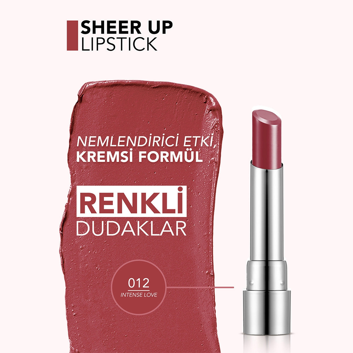 Sheer Up Ruj 012 Intense Love