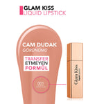 Glam Kiss Ruj 001 Naked Glow