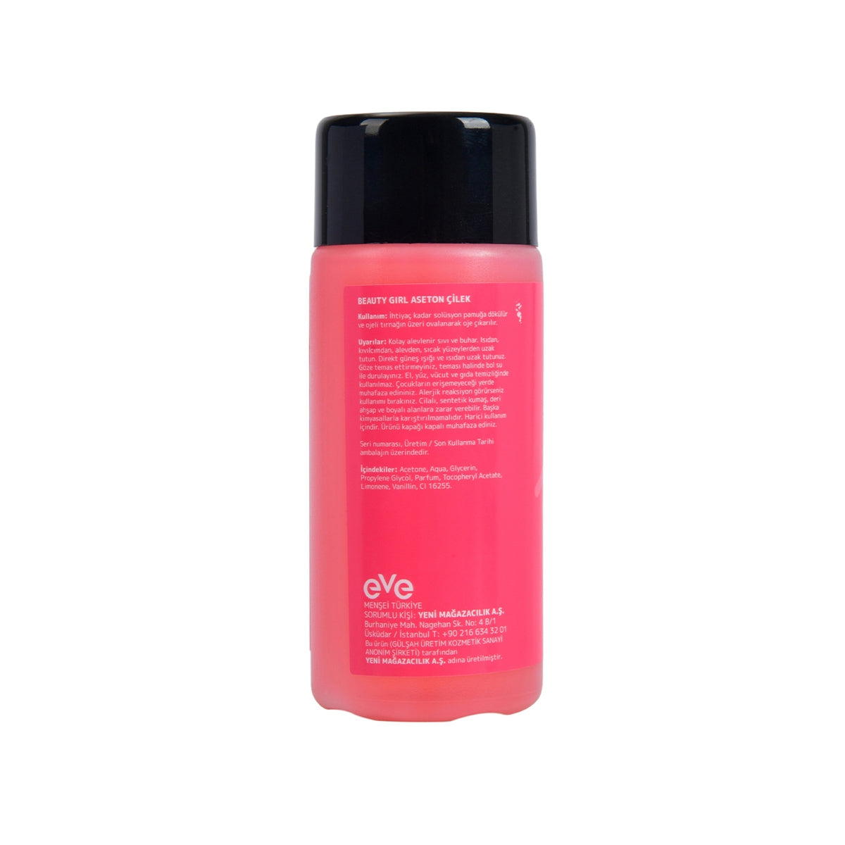 Aseton 150ml Çilek