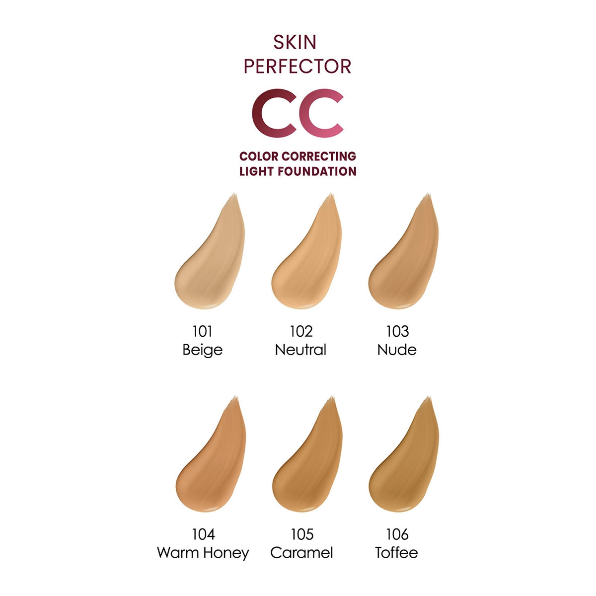 Skin Perfector CC Light Fondöten 101