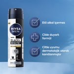 Nivea Black and White Epic Night Erkek Sprey 150ml
