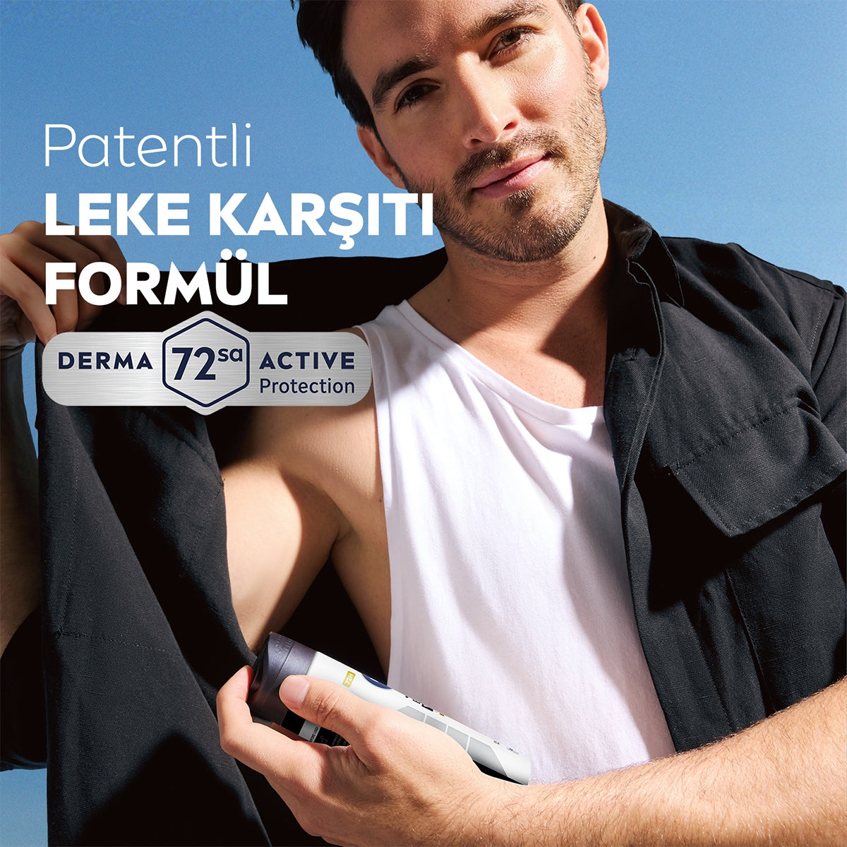 Nivea Black and White Epic Night Erkek Sprey 150ml
