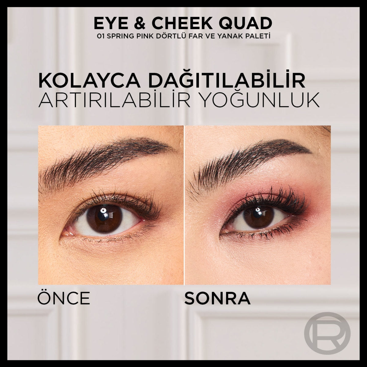 Eye and Cheek Quad Far Paleti Summer Pinks