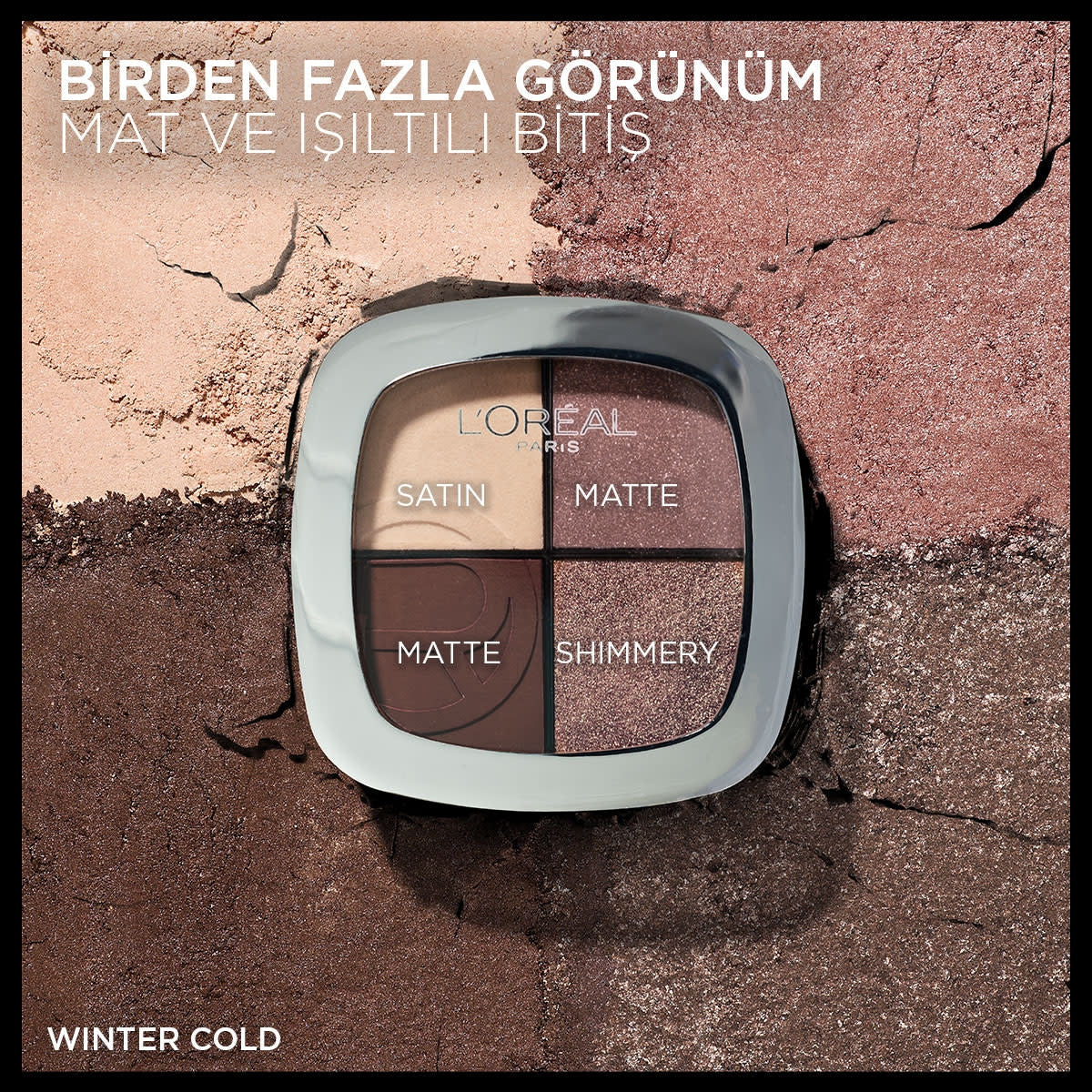 Eye and Cheek Quad Far Paleti Winter Cold