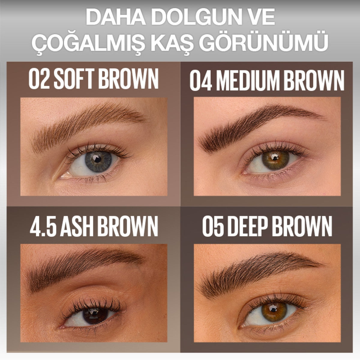 Kaş Kalemi Brow Insert 4.5 Ash Brown