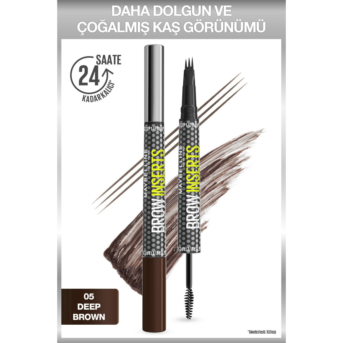Kaş Kalemi Brow Insert 5 Deep Brown