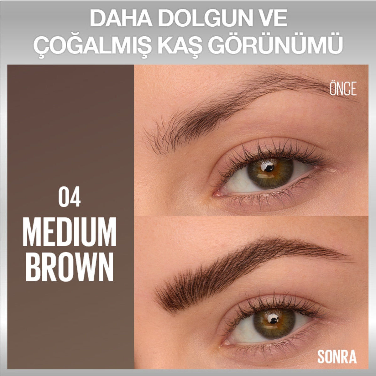Kaş Kalemi Brow Insert 4 Medium Brown