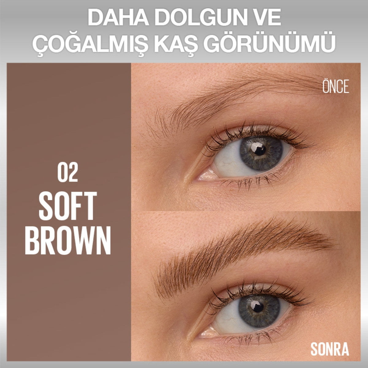 Kaş Kalemi Brow Insert 2 Soft Brown