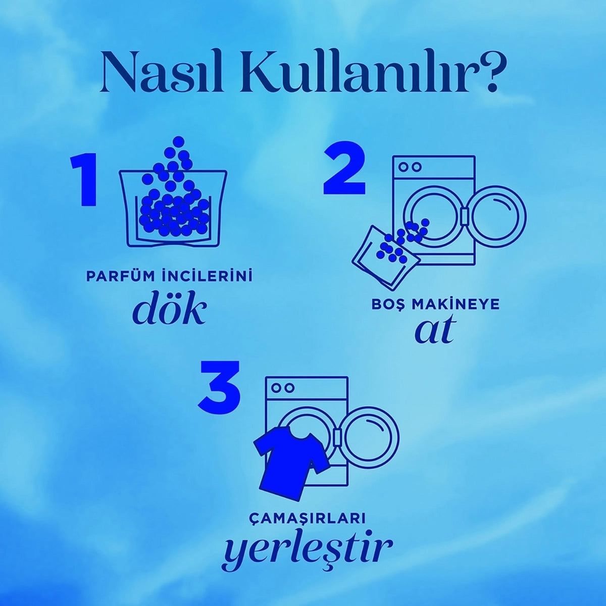 YUMOŞ ÇAMAŞIR PARFÜMÜ MAVİ ŞAKAYIK 200 GR