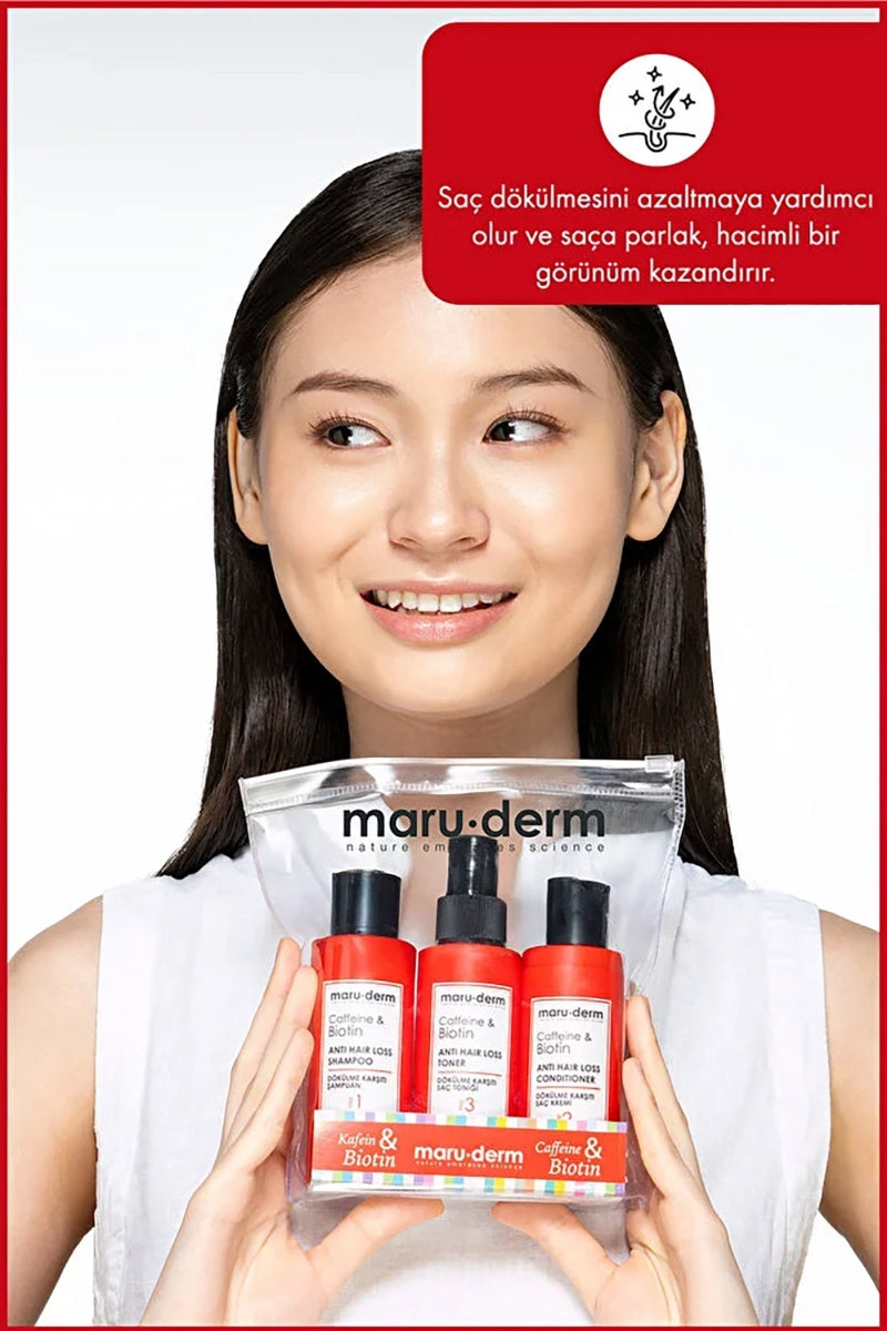 MARUDERM SAÇ BAKIM SET DÖKÜLME KARŞITI