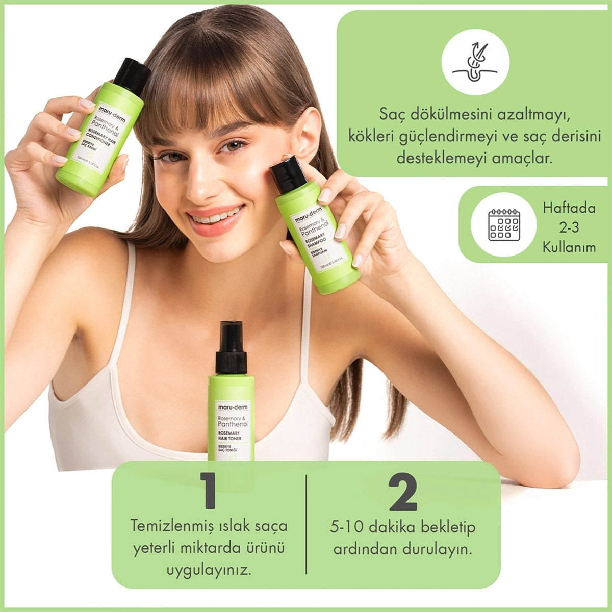 MARUDERM SAÇ KREMİ ROSEMARY 100ML