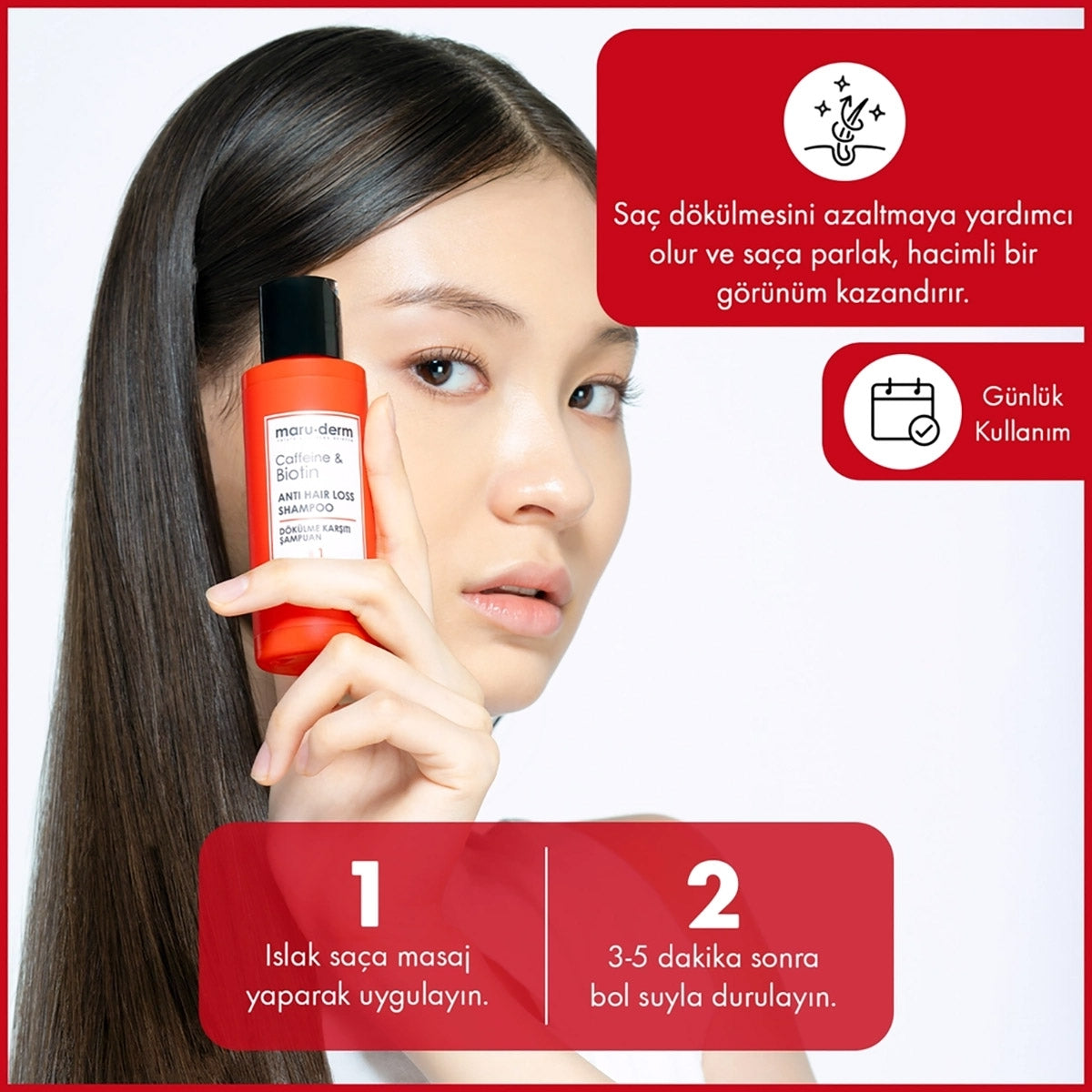Şampuan Kafein ve Biotin 100ML