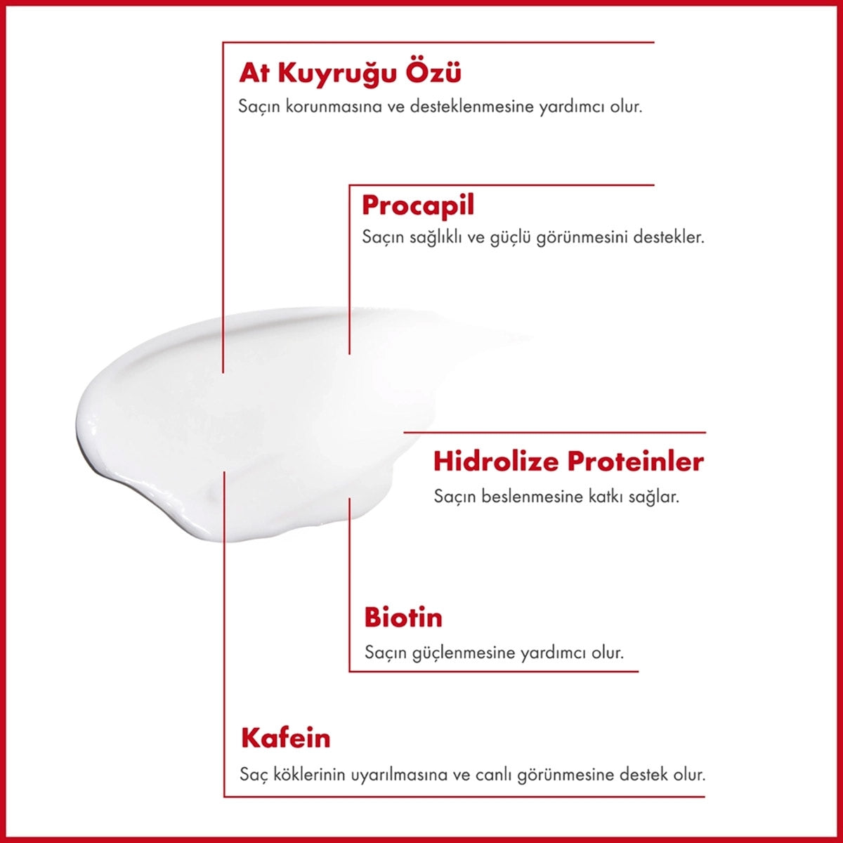 Saç Kremi Kafein ve Biotin 100ML
