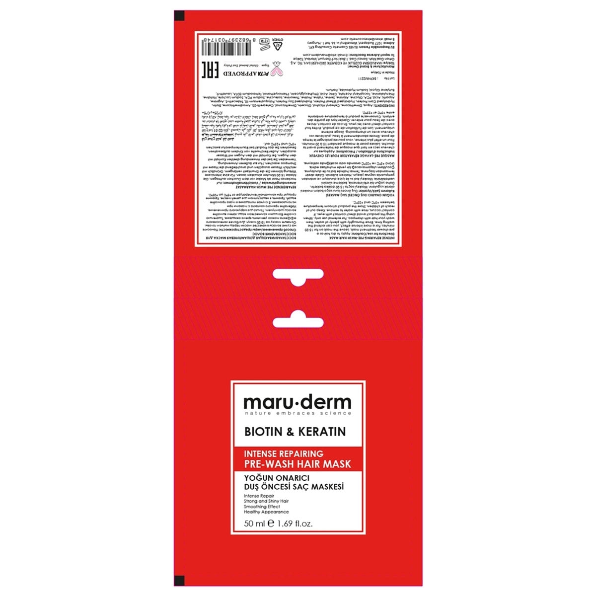 MARUDERM SAÇ MASKESİ YOĞUN ONARICI 50 ML