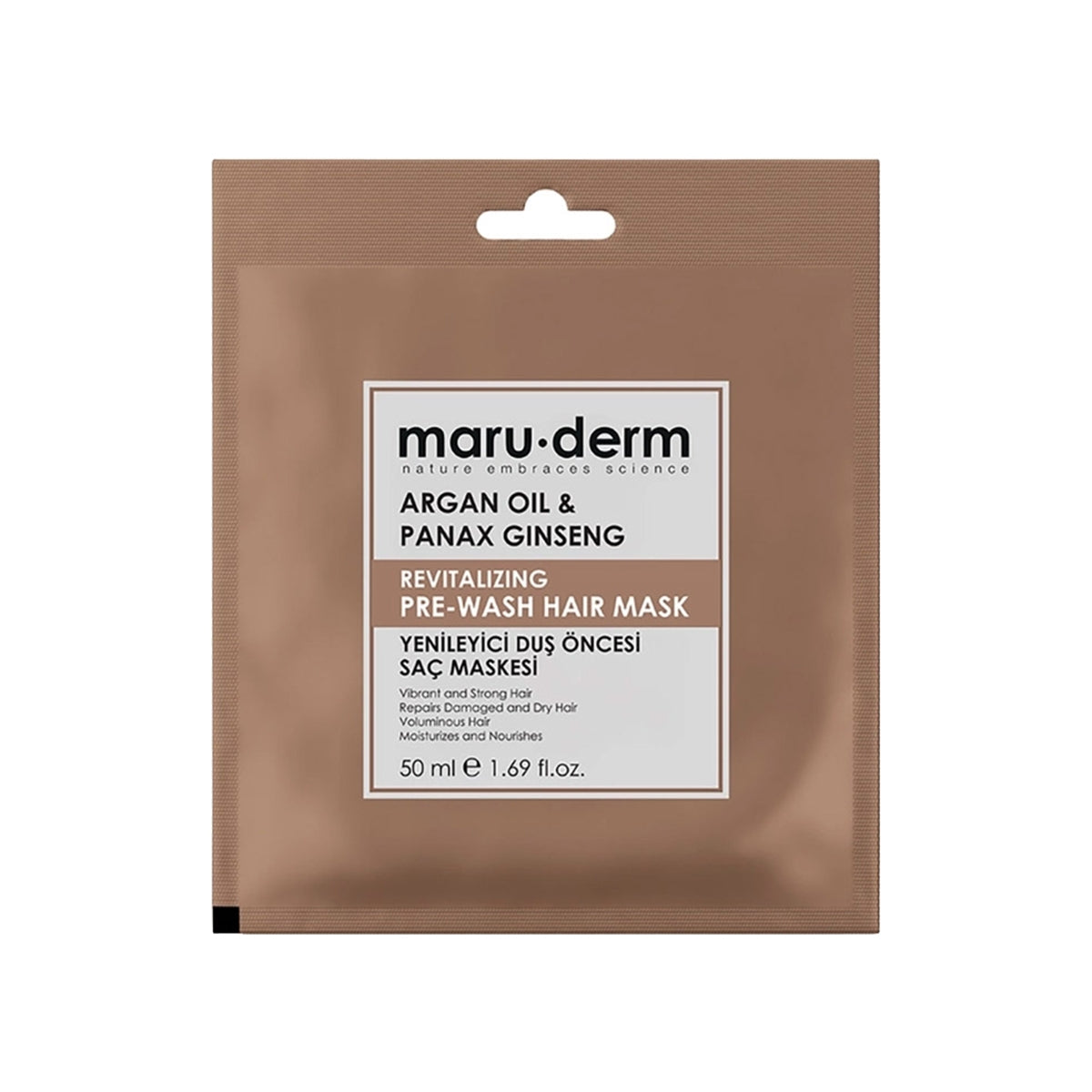 MARUDERM SAÇ MASKESİ CANLANDIRICI 50 ML