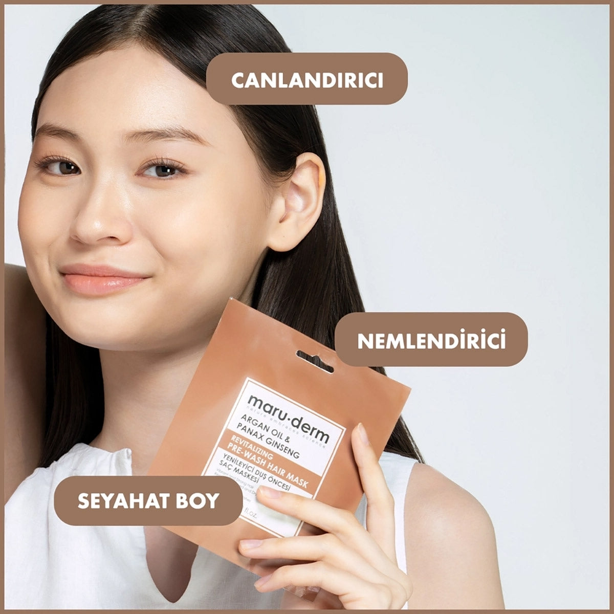 MARUDERM SAÇ MASKESİ CANLANDIRICI 50 ML