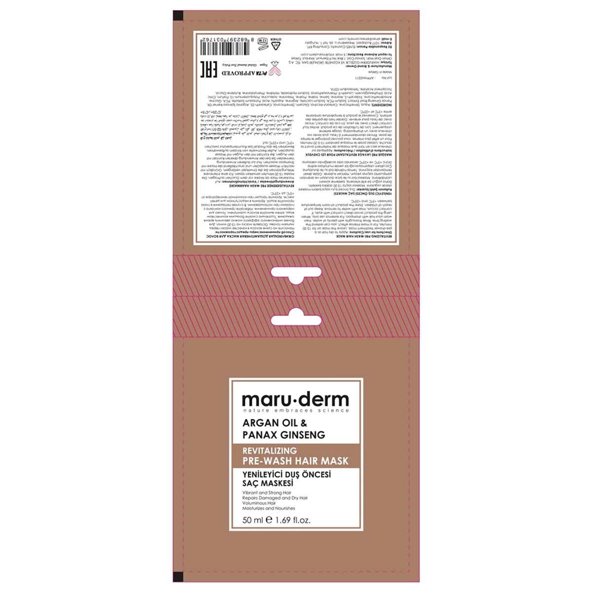 MARUDERM SAÇ MASKESİ CANLANDIRICI 50 ML
