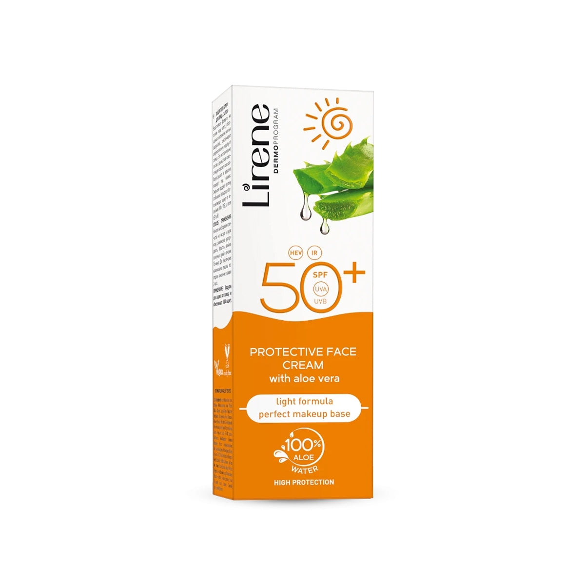 Lirene Facecream with Aloevera Spf50 50ml