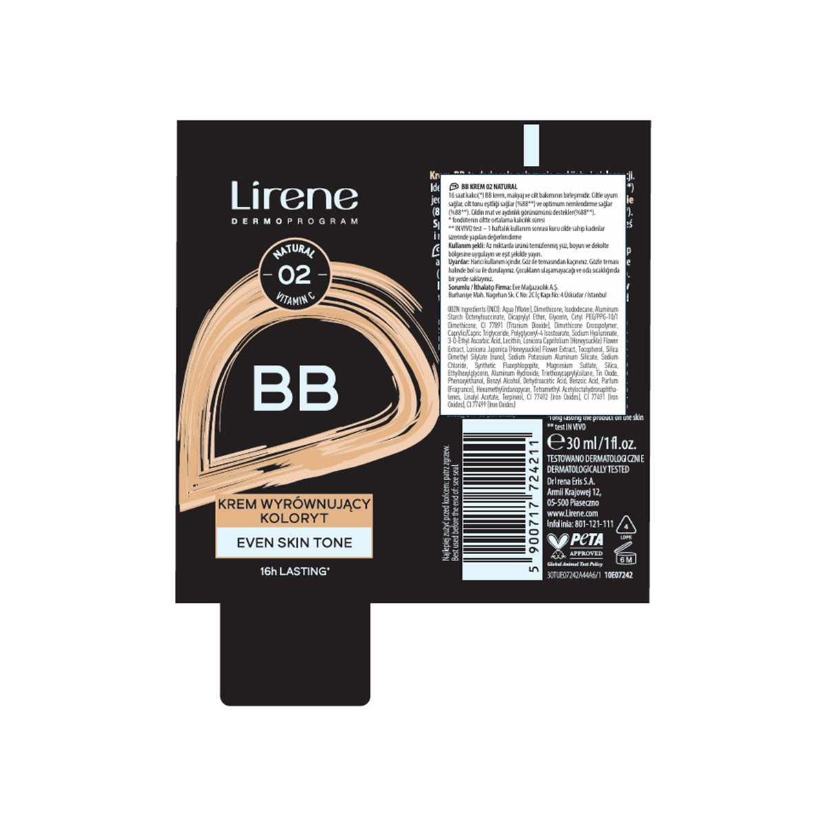 BB Cream Evening Natural Colour 02 30 ml