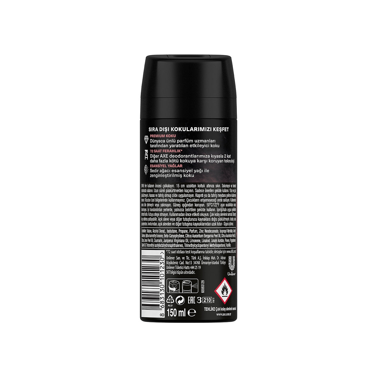 AXE DEO SPREY COCOA VELVET 150ML
