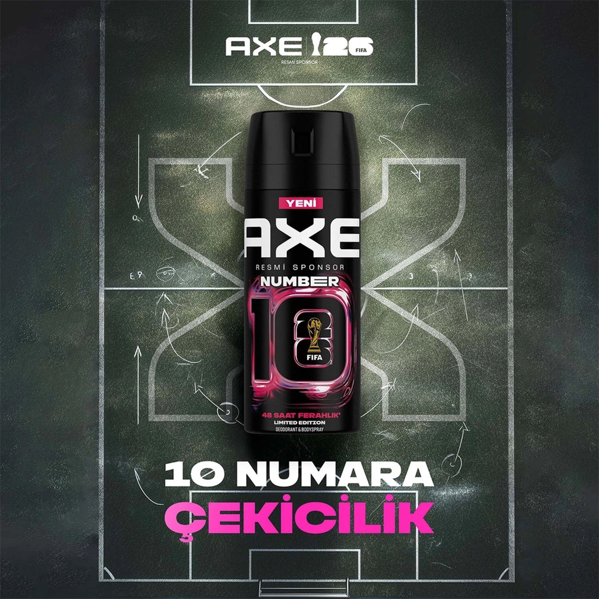 AXE DEO SPREY NUMBER 10 150ML