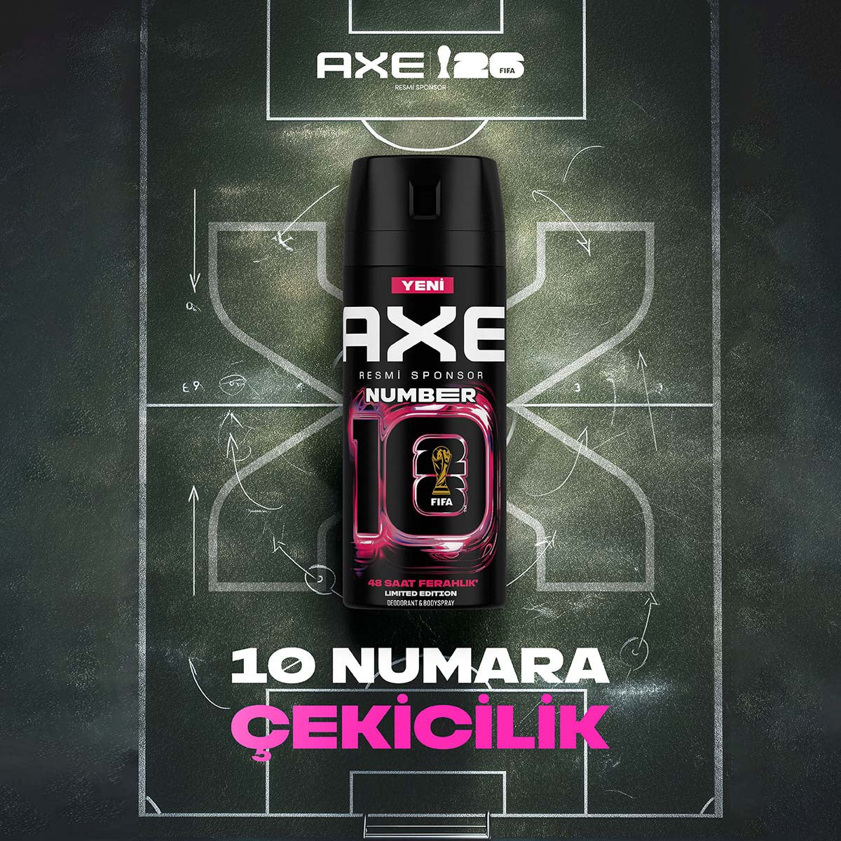 AXE DEO SPREY NUMBER 10 150ML