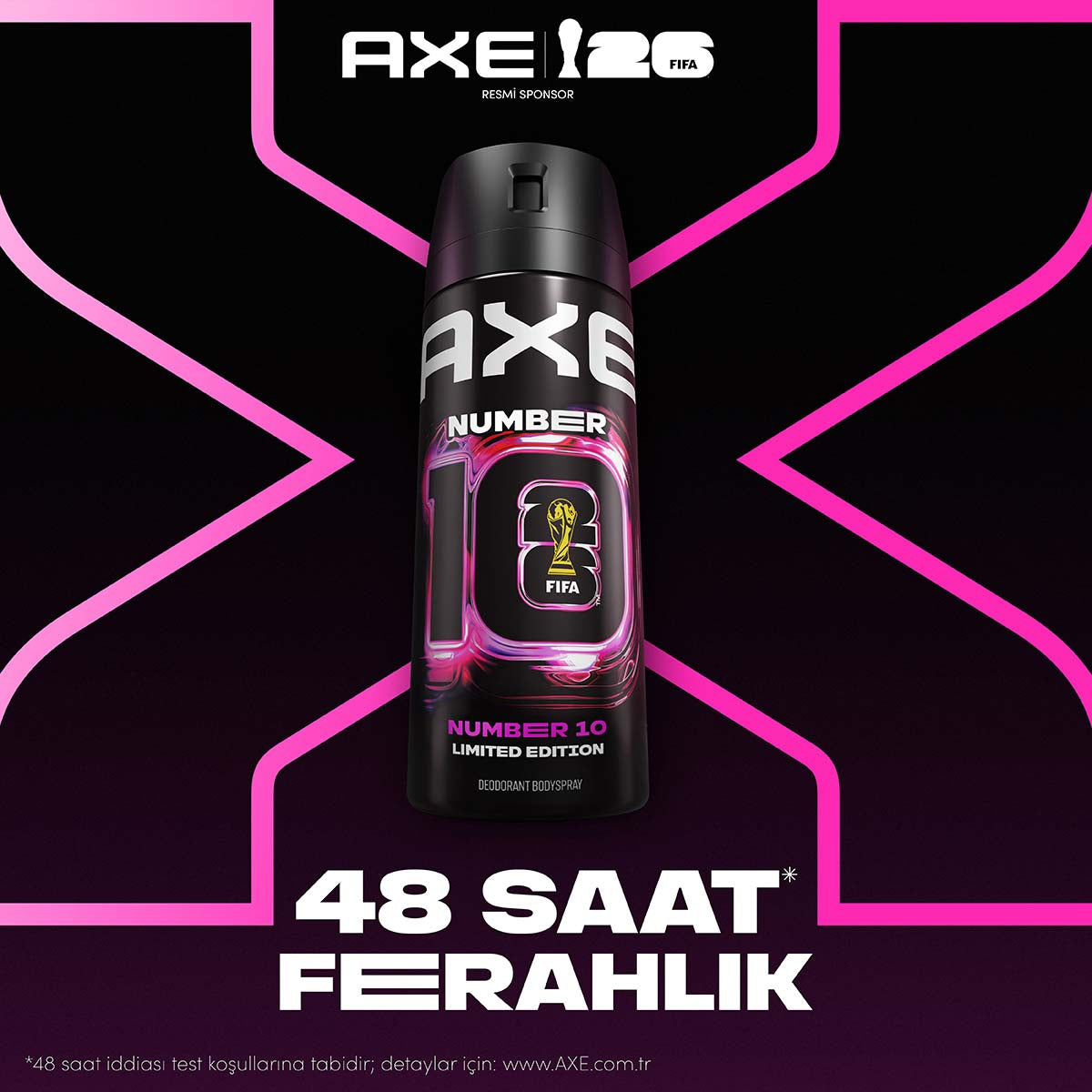AXE DEO SPREY NUMBER 10 150ML