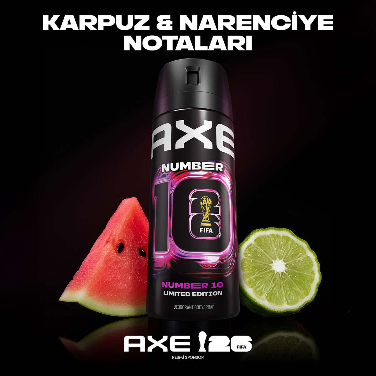 AXE DEO SPREY NUMBER 10 150ML