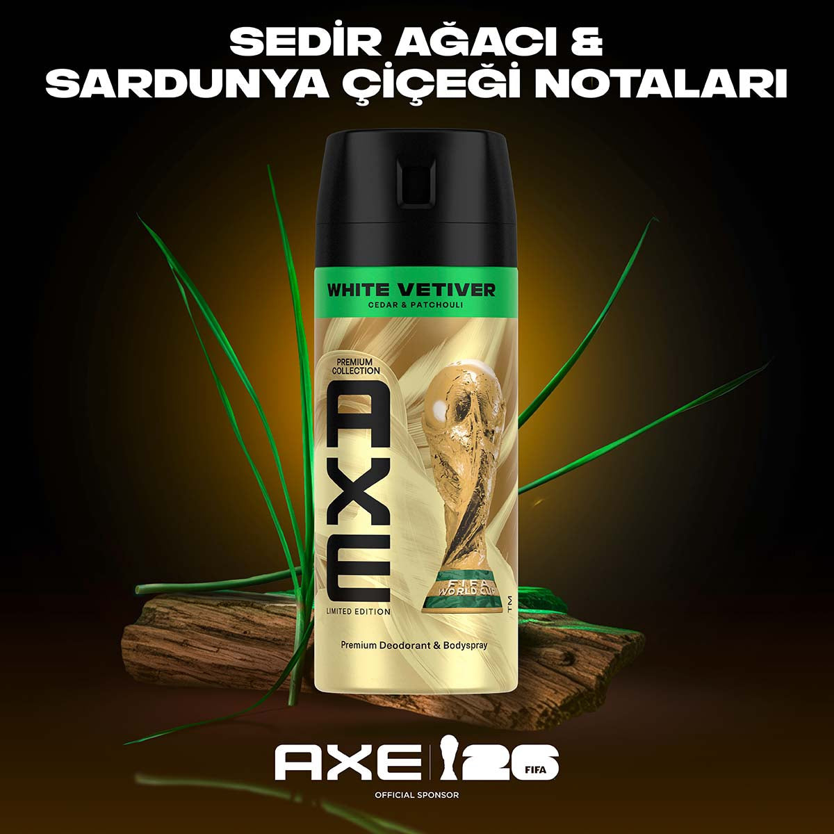 AXE DEO SPREY WHITE VETIVER 150ML