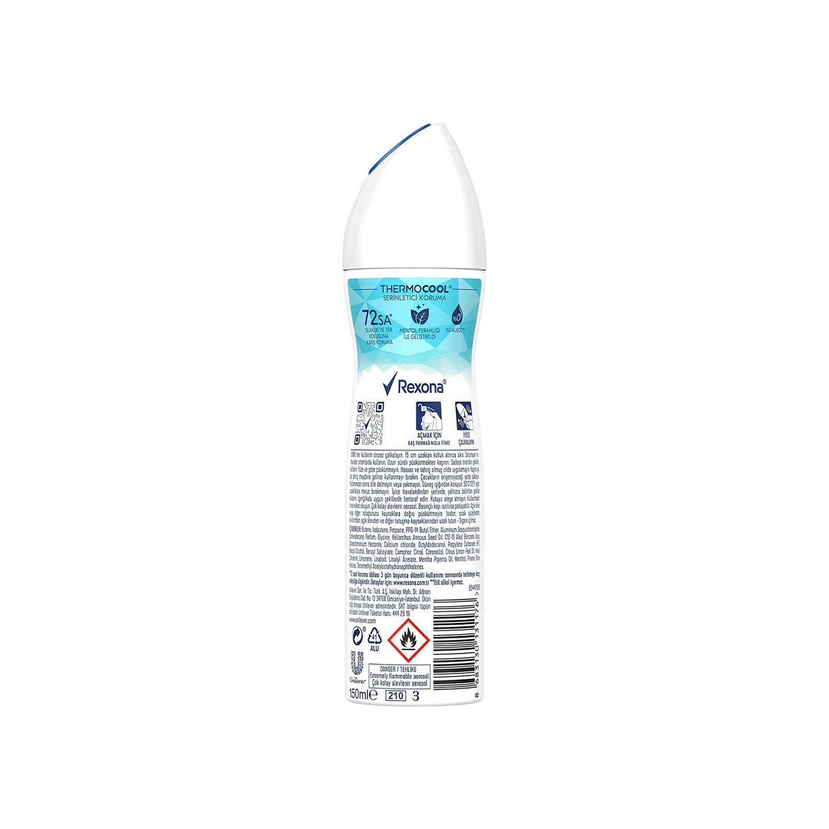 REXONA KADIN DEO EUCLYPTS VE MAGNL 150ML