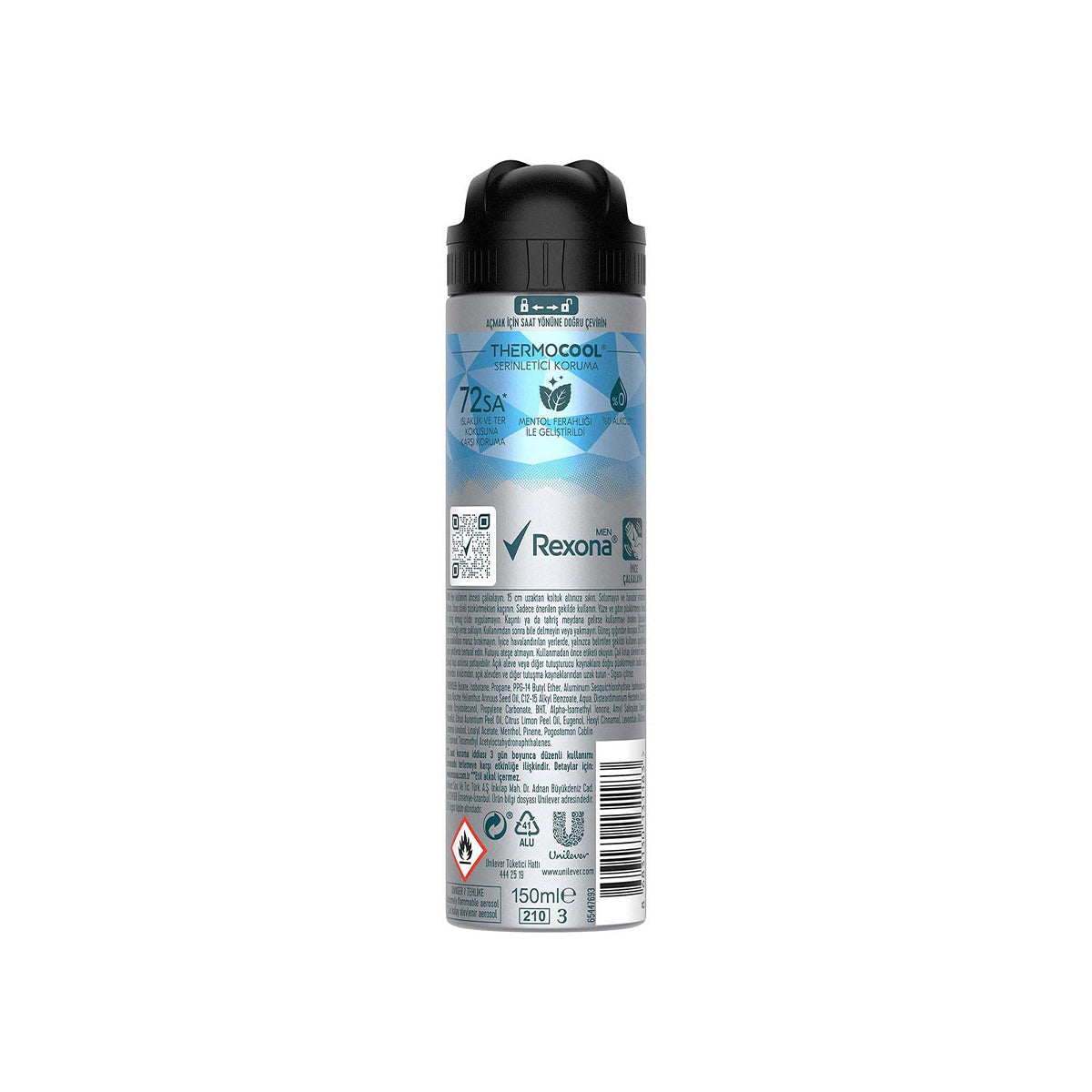 REXONA ERKK DEO MNTHL AND BLUE LAV 150ML